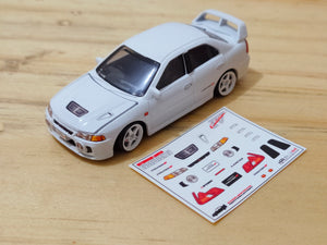 Decal Matchbox Lancer Evolution IV