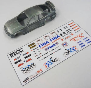 Decal Set Hot wheels BMW M3 E36 FINA BTCC