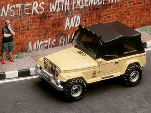 Custom wheel 64 scale model Jeep Wrangler OEM Rims