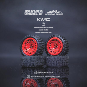 Custom wheels 64 scale model KMC