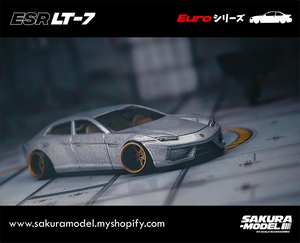 Custom wheels 64 scale model ESR LT7