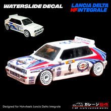 Load image into Gallery viewer, Decal Set Hot Wheels Lancia Delta HF Integrale Martini WRC