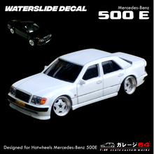 Load image into Gallery viewer, Decal Set Hot Wheels Mercedes-Benz 500E