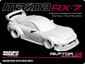 Add on Body kit for Hot Wheels RX7 FD