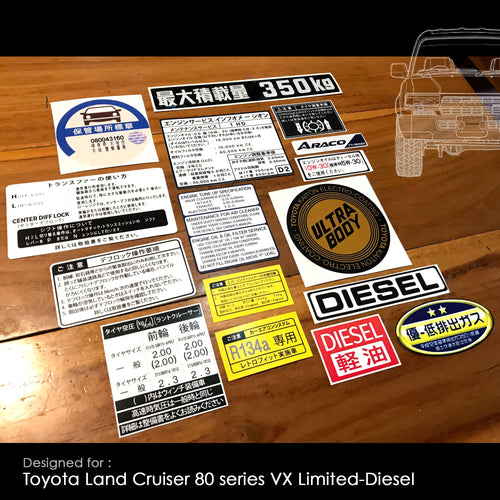 Toyota Land Cruiser 80 Series VX Limited Diesel