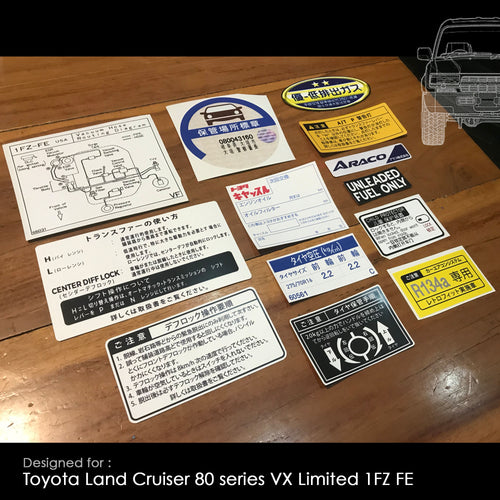 Toyota Land Cruiser 80 Series VX Limited Gasoline