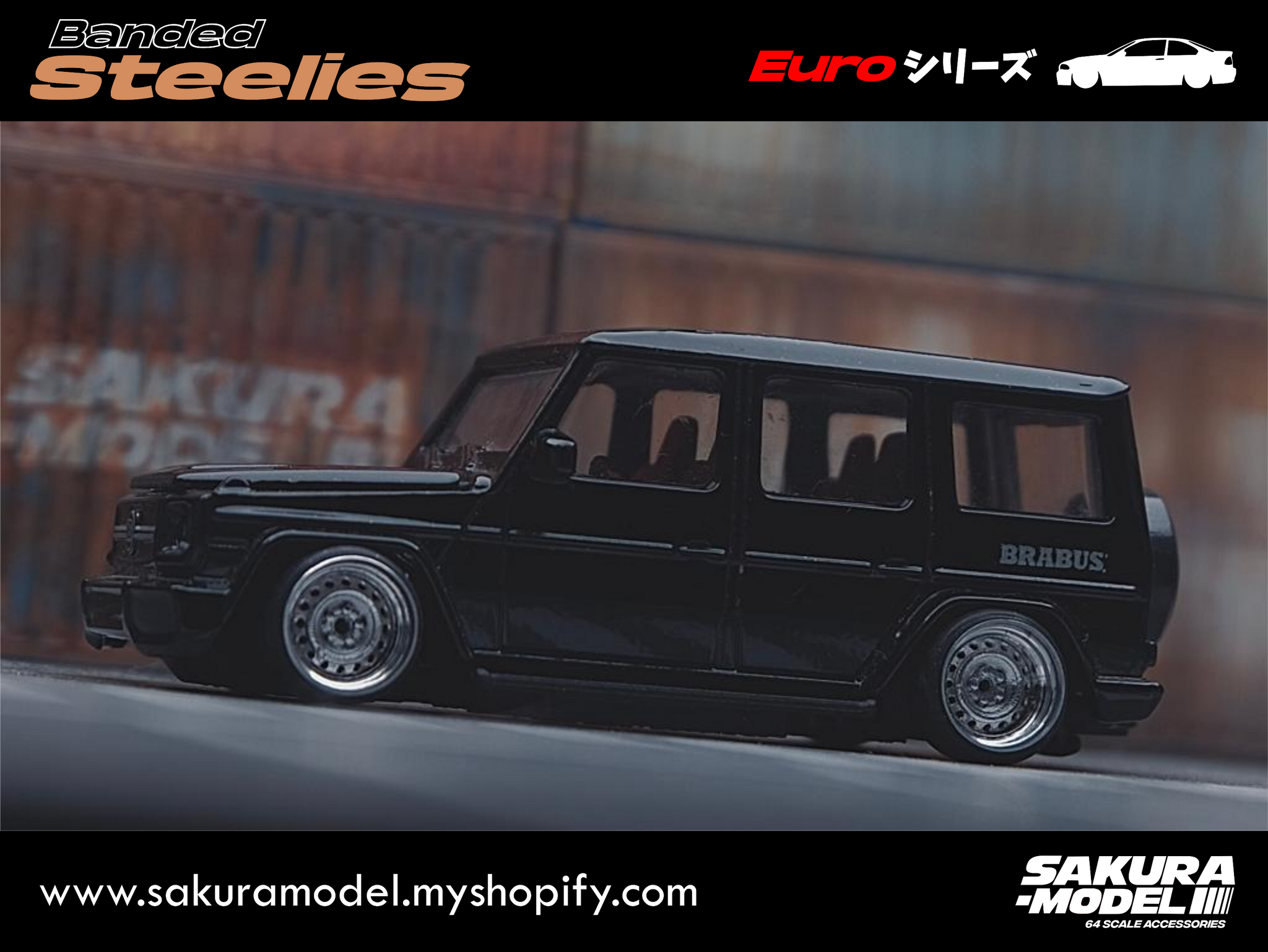 Custom wheels 64 scale model Rota Kyusha - Full resin – Sakuramodel