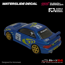 Load image into Gallery viewer, Decal Set Hot wheels Subaru 22B World Rally Championship