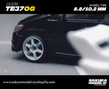 Load image into Gallery viewer, Custom wheels 64 scale model TE37 OG