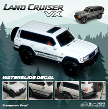 Load image into Gallery viewer, Decal Set Hot Wheels Land Cruiser 80 Series VX