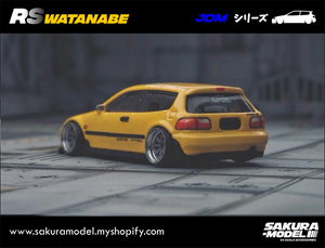 Custom Wheels 64 scale model SSR Watanabe RS-8