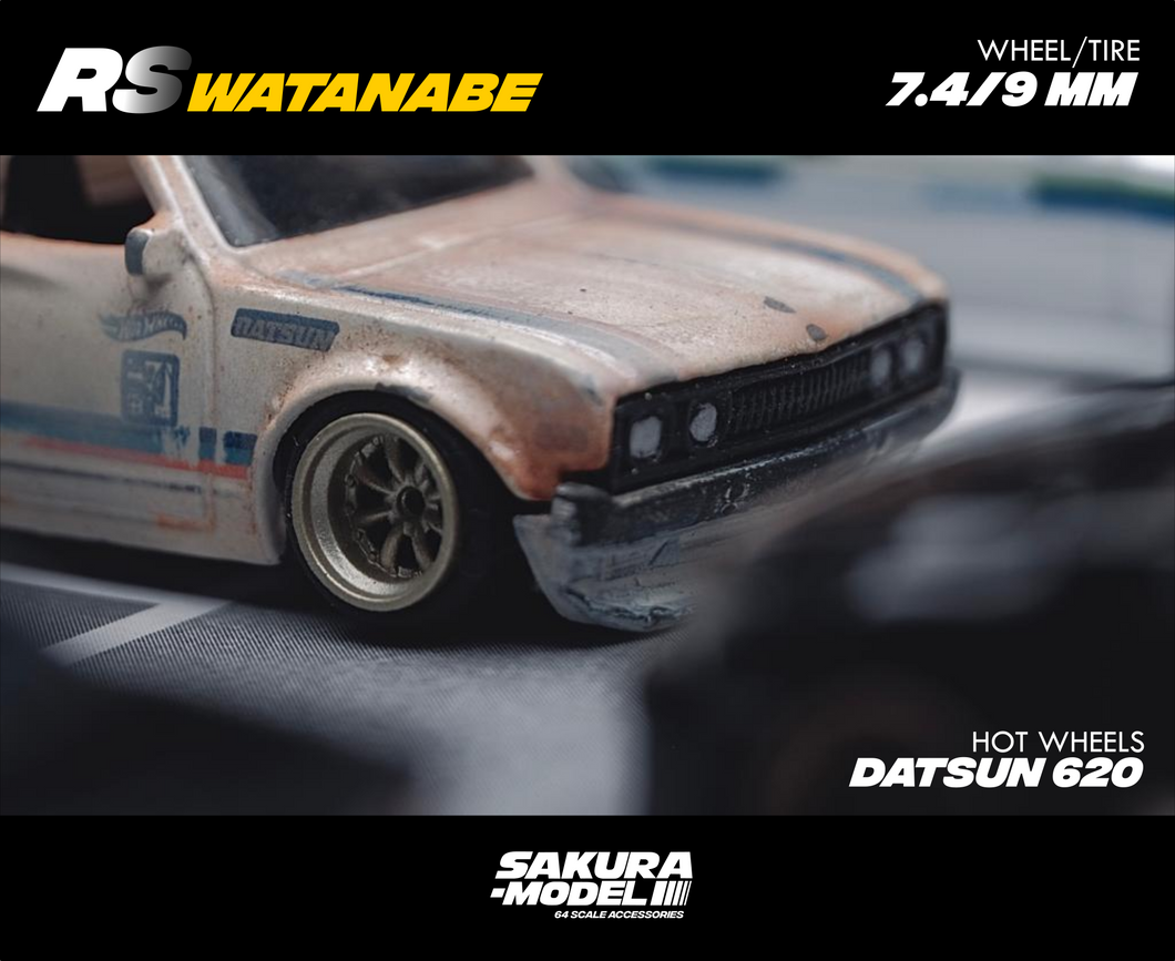 Custom wheel 64 scale model SSR Watanabe - Non Barrel – Sakuramodel