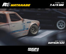 Load image into Gallery viewer, Custom wheel 64 scale model SSR Watanabe - Non Barrel