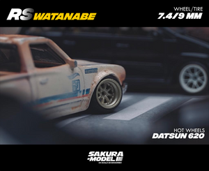 Custom wheel 64 scale model SSR Watanabe - Non Barrel