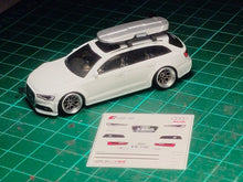 Load image into Gallery viewer, Decal set Hot Wheels Audi RS6 Transparant