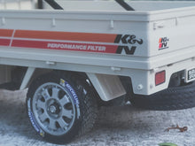 Load image into Gallery viewer, Decal / Stickers Sheet for WPL D12 Kei Truck K&amp;N Performance