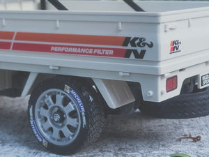 Decal / Stickers Sheet for WPL D12 Kei Truck K&N Performance