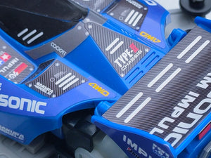 Detail-up Sticker for Mini 4WD Avante Calsonic