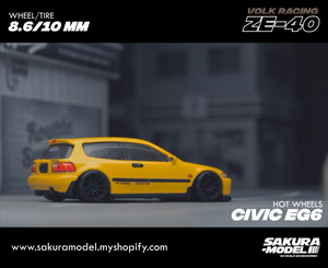 Custom wheel 64 scale model ZE40