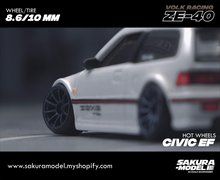 Load image into Gallery viewer, Custom wheel 64 scale model ZE40