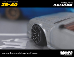 Custom wheel 64 scale model ZE40