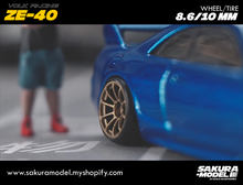 Load image into Gallery viewer, Custom wheel 64 scale model ZE40