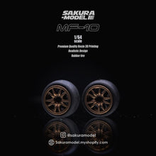 Load image into Gallery viewer, Custom wheels 64 scale model Mugen MF10