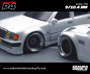 Custom wheel 64 scale model Prowheels P4