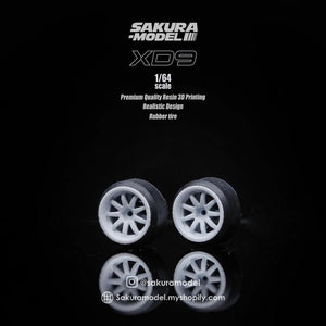 Custom wheels 64 scale model D9R