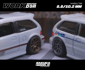 Custom wheels 64 scale model D9R