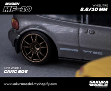 Load image into Gallery viewer, Custom wheels 64 scale model Mugen MF10