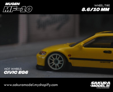 Load image into Gallery viewer, Custom wheels 64 scale model Mugen MF10