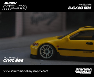 Custom wheels 64 scale model Mugen MF10