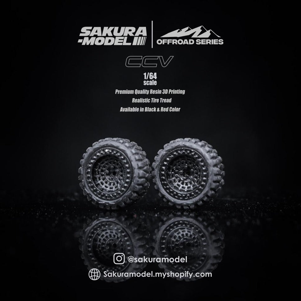 Custom wheels 64 scale model CCV